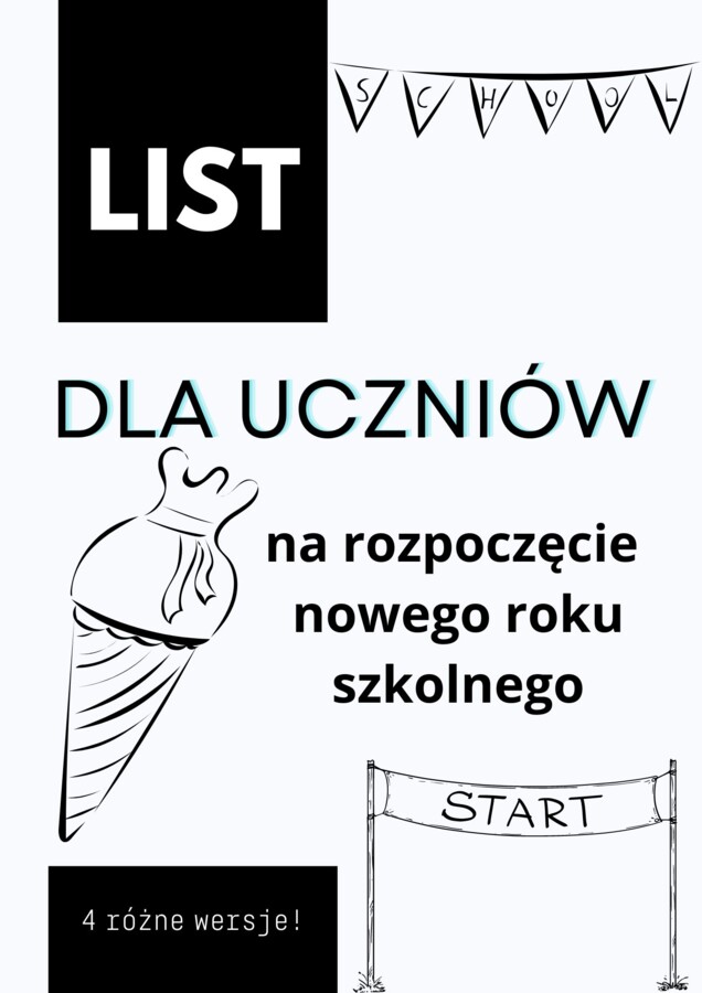 LIST WYCHOWAWCY DLA UCZNIÓW na rozpoczęcie roku szkolnego!