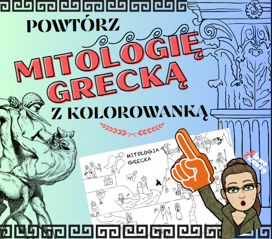 MITOLOGIA GRECKA - kolorowanka