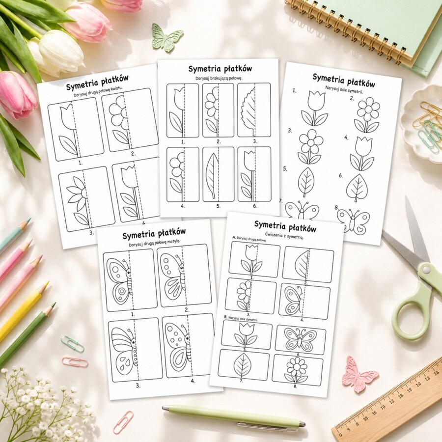 Symetria płatków