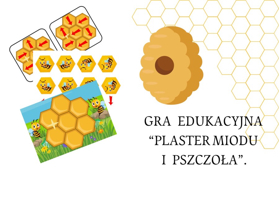 GRA EDUKACYJNA- "PLASTER MIODU I PSZCZOŁA"
