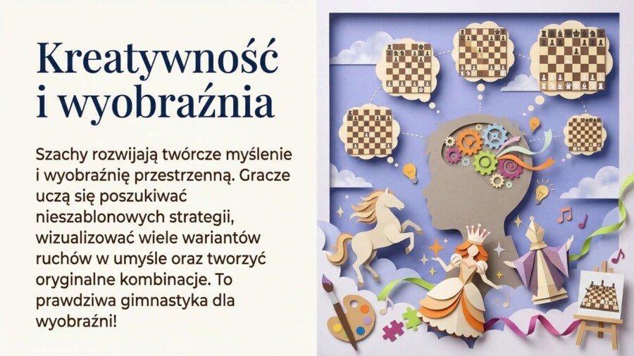 Szachy – prezentacja edukacyjna dla uczniów (18 slajdów)