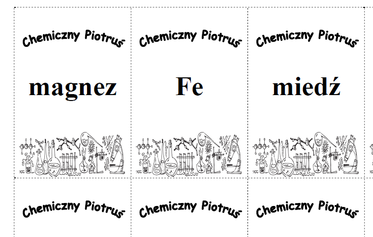 Chemia. Chemiczny Piotruś