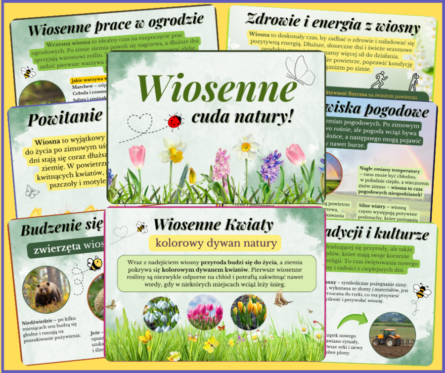 WIOSENNE CUDA NATURY