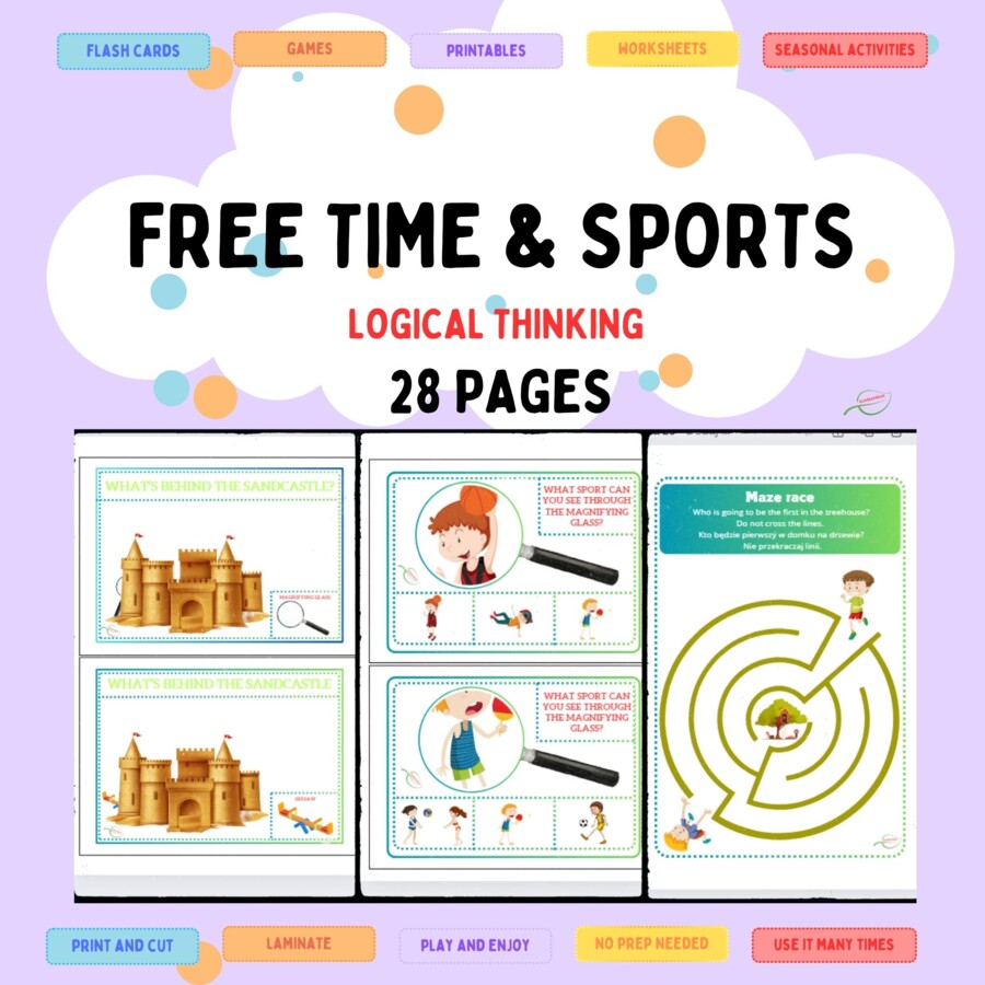 Summer: Free time activities part 2. LATO: Zabawy w czasie wolnym cz. 2, Dobre dla SPE