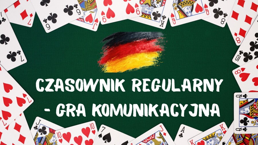 Czasowniki regularne w języku niemieckim – gra komunikacyjna