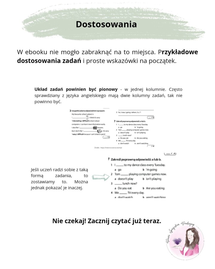 Ebook "Wspomagający w akcji" Praktyczny przewodnik dla nauczycieli.