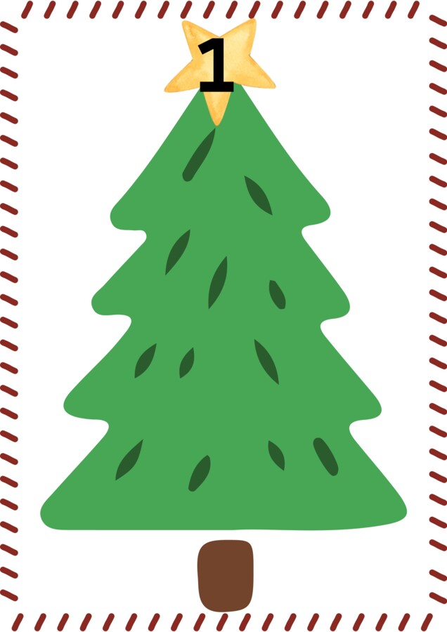 Ile bombek na choinkę- liczenie