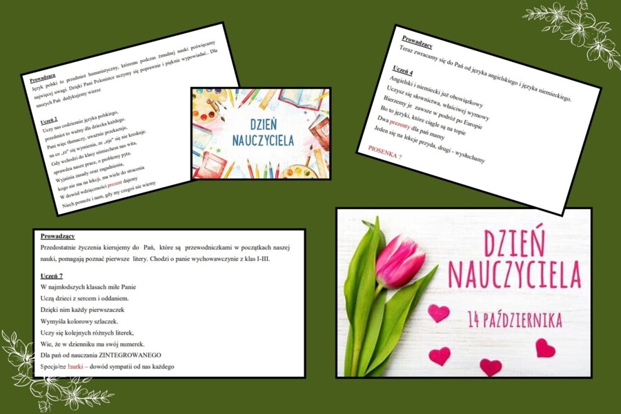 Dzień Nauczyciela. Koncert życzeń