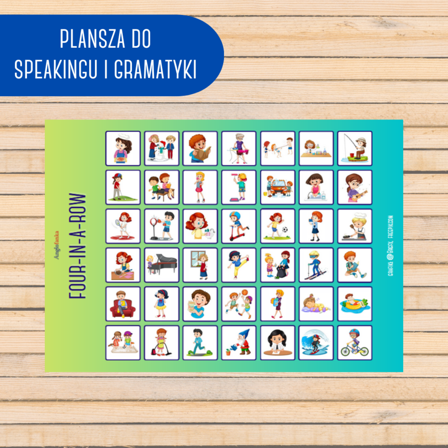 Daily activities | Codzienne czynności | Plansza