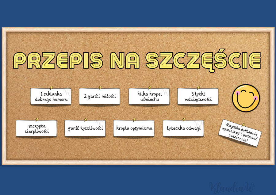 Przepis na szczęście - gazetka szkolna