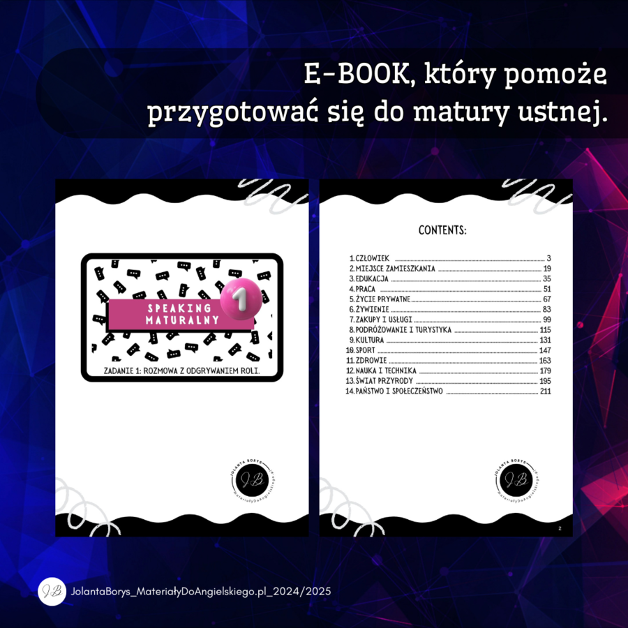 "Speaking Maturalny, część 1"