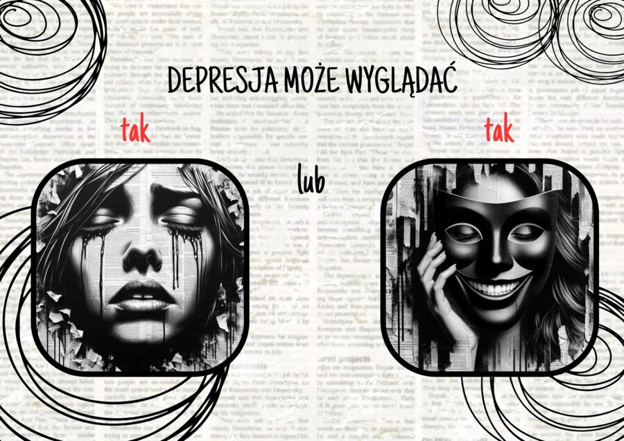 Gazetka Dzień Walki z Depresją.