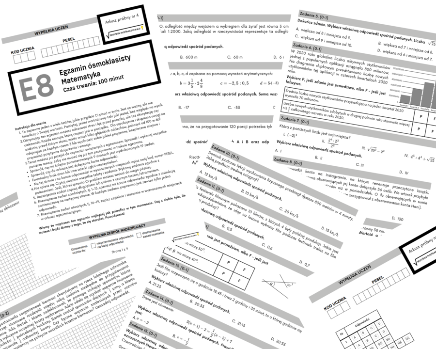 Arkusz próbny E8 nr 4