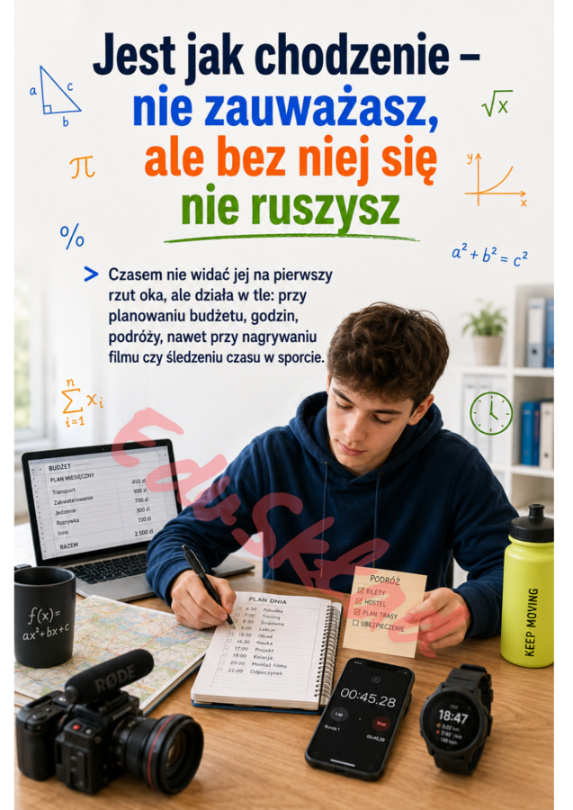 A po co mi ta matma? – gazetka motywacyjna o matematyce