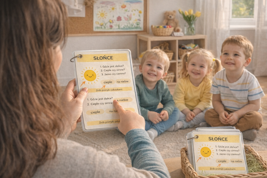 Marzec w obrazkach – karty obserwacji wiosny dla maluchów