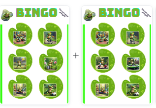 Spring activities with a cute frog