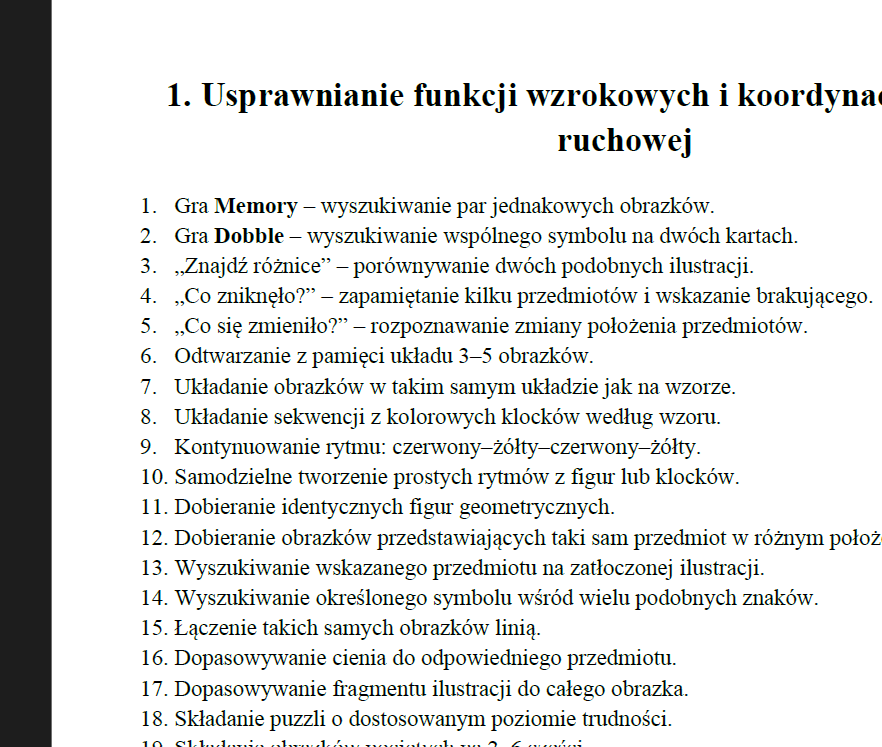 KOMPLETNY PAKIET DO ZAJĘĆ KOREKCYJNO-KOMPENSACYJNYCH W PRZEDSZKOLU