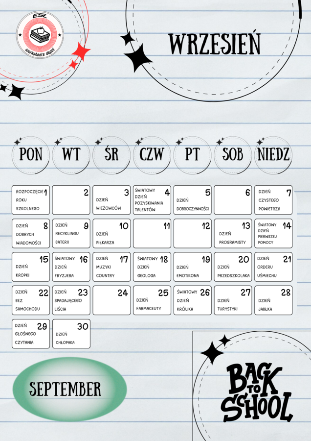 Kalendarz Świąt Nietypowych: lipiec 2025 - czerwiec 2026