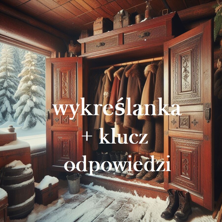 Opowieści z Narnii - wykreślanka + klucz odpowiedzi