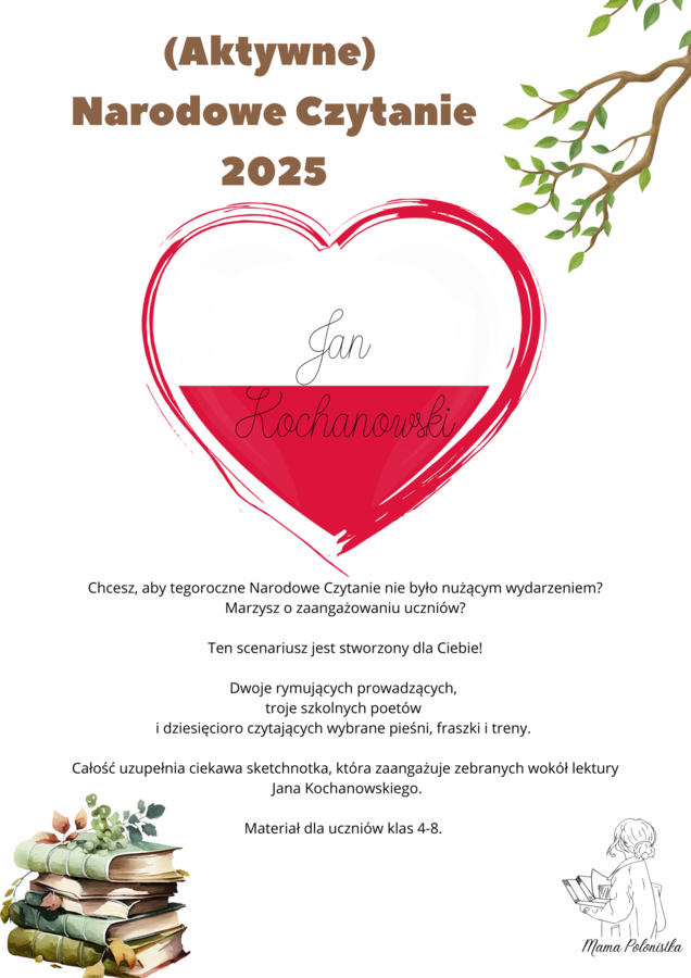 (Aktywne) Narodowe Czytanie 2025 - Jan Kochanowski