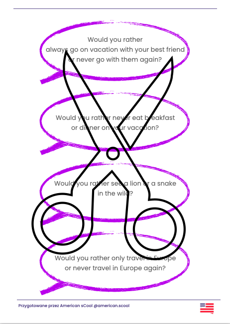 would you rather - wakacje