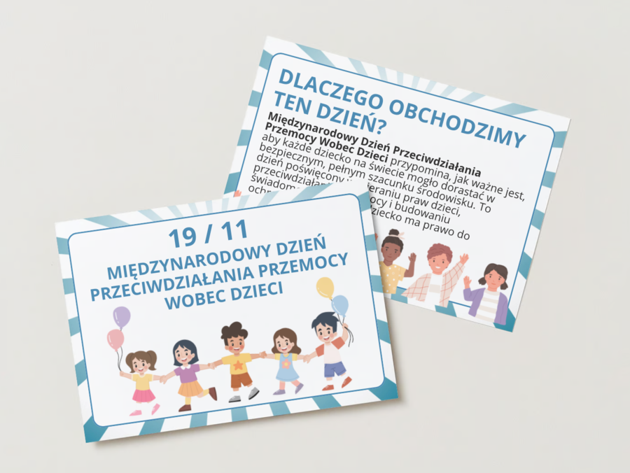 19 / 11 Międzynarodowy Dzień Przeciwdziałania Przemocy Wobec Dzieci