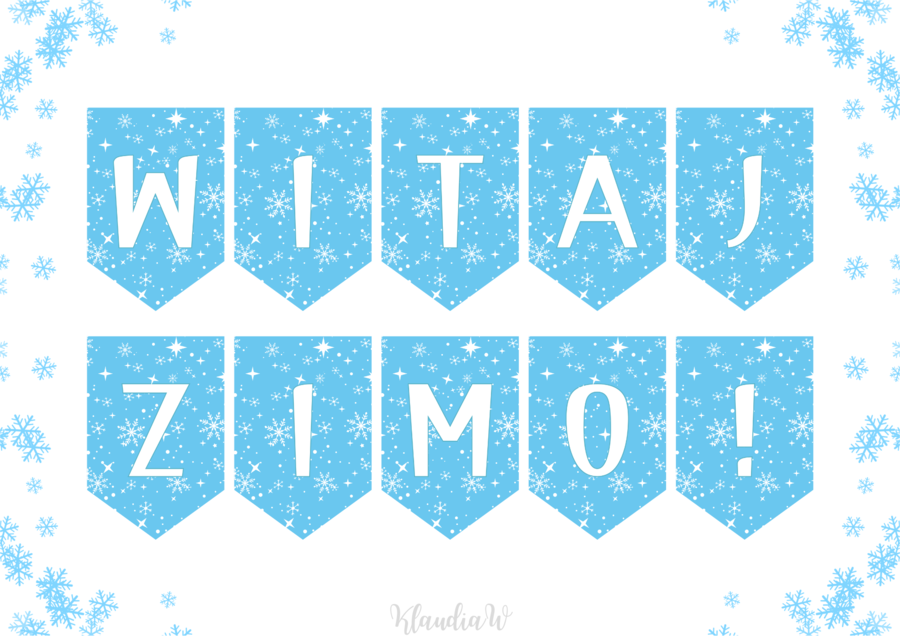 GIRLANDA - ZIMA, WITAJ ZIMO!