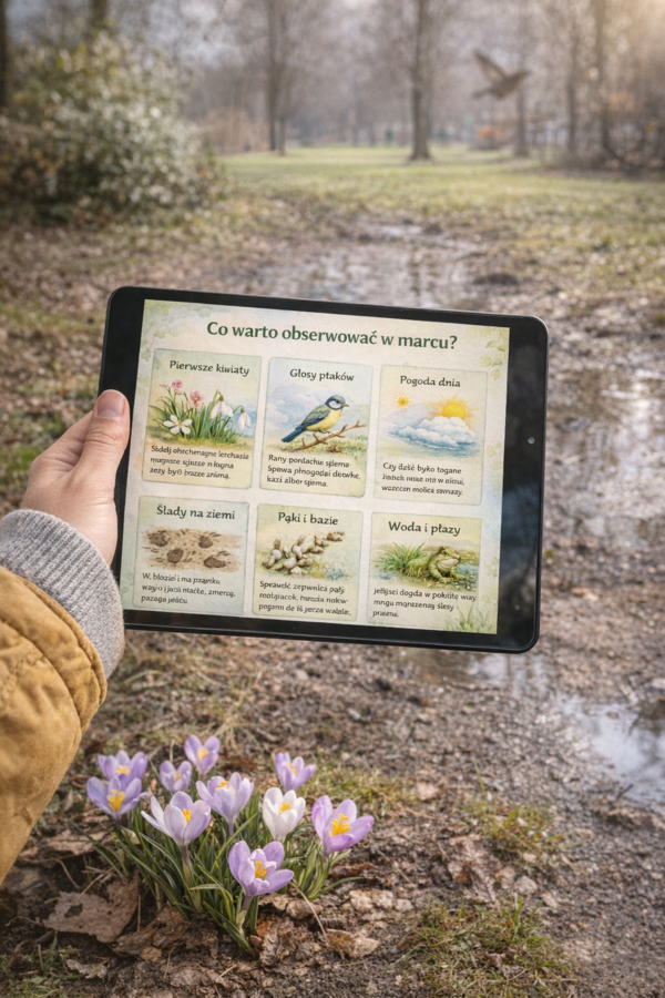 Artykuł edukacyjny „Marzec – miesiąc zmian w przyrodzie”