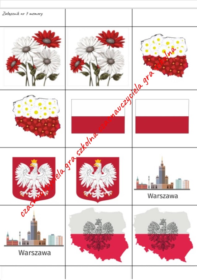 Podróż do niepodległości - gra szkolna klasy I-III