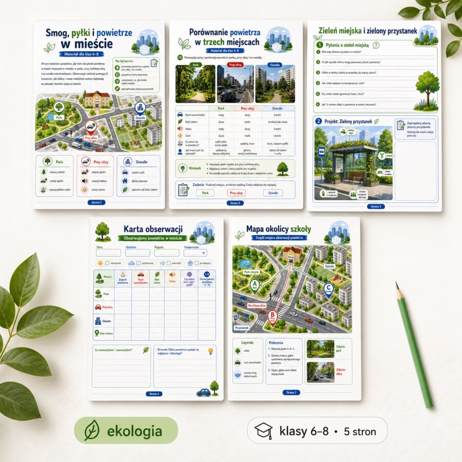 Smog, pyłki i powietrze w mieście