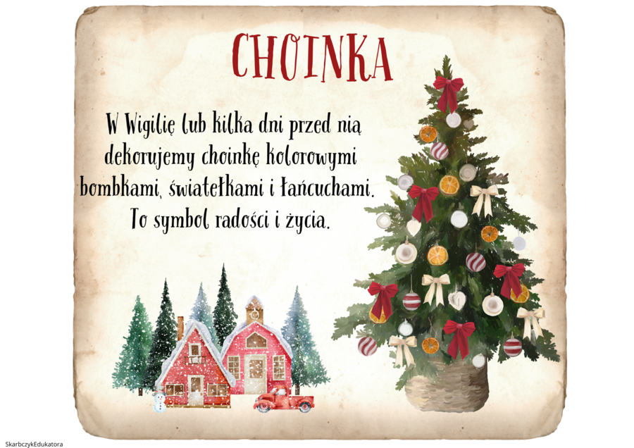 GAZETKA BOŻE NARODZENIE - zestaw materiałów z planszami