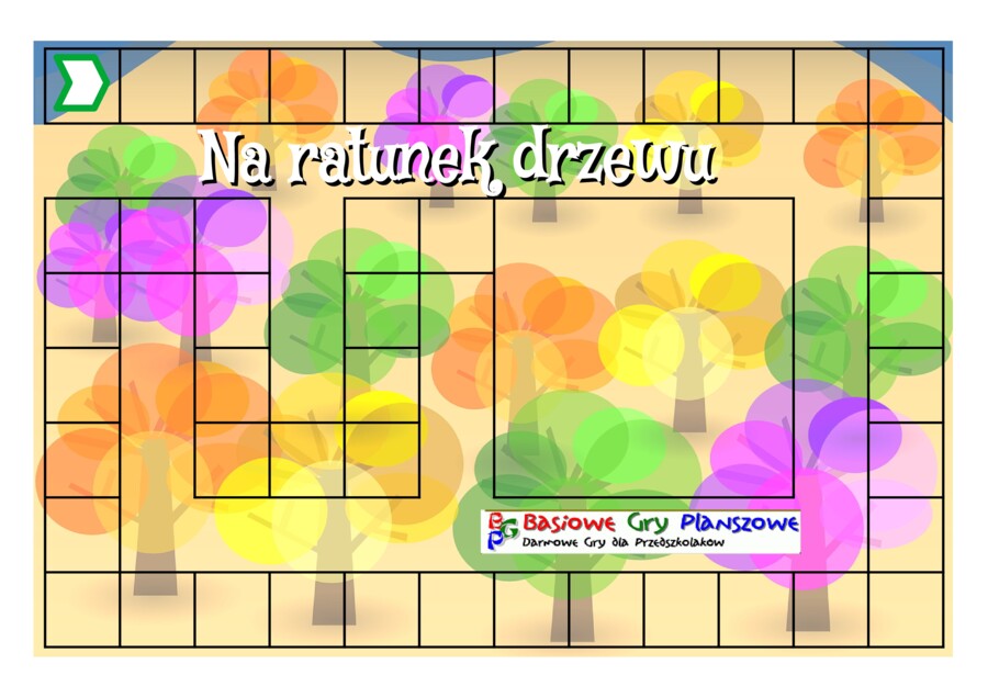 Na ratunek drzewu – Gra planszowa