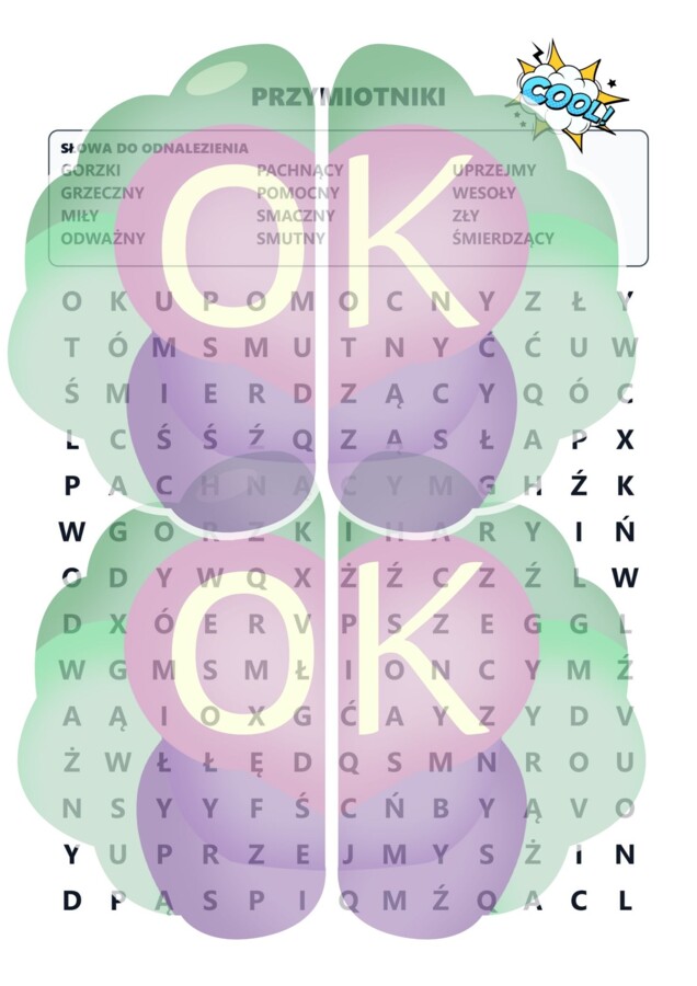 🧩 Wykreślanki tematyczne – język polski | Część 2 (32 strony)