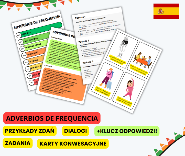EBOOK HISZPAŃSKI, ADVERBIOS DE FREQUENCIA