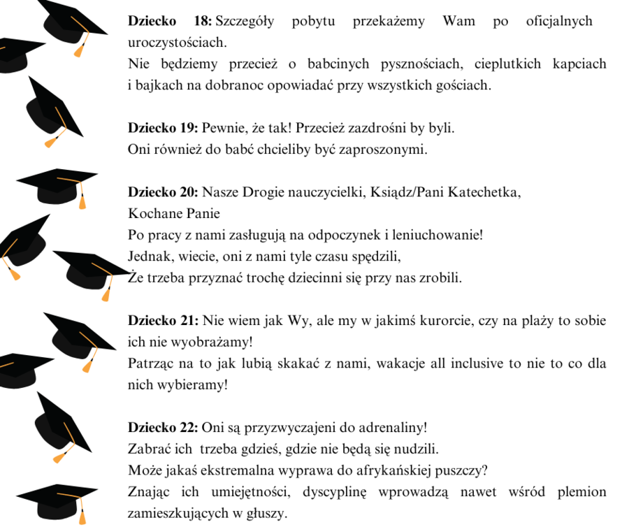 Scenriusz zakończenia roku i pożegnania (przedszkole/ klasa 3) "My się nie rozstajemy!"