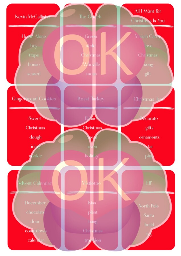 🎄 Christmas Speaking & Games – zestaw kart i pytań świątecznych! (Poziom A2–C1, 19 stron)świąteczne gry językowe, Christmas ESL, pytania świąteczne, zimowe słownictwo, gry komunikacyjne, Taboo, Who am I?, speaking games, writing exercises, A2 C1, lekcje 