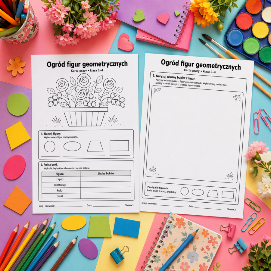 Ogród figur geometrycznych