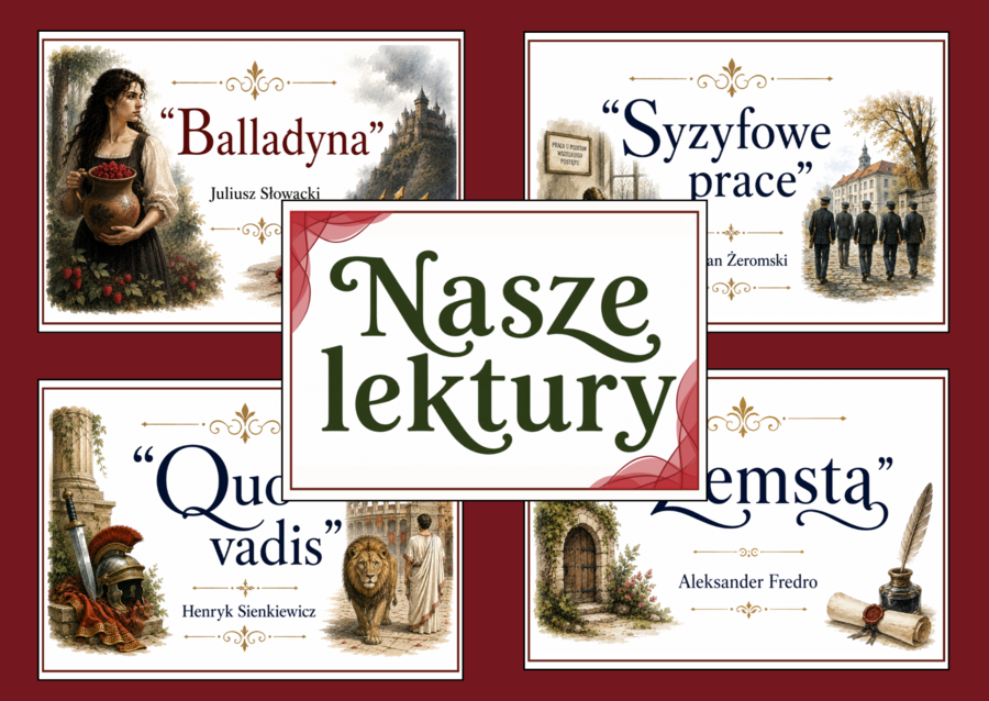📚NASZE LEKTURY - gazetka szkolna – 23 strony