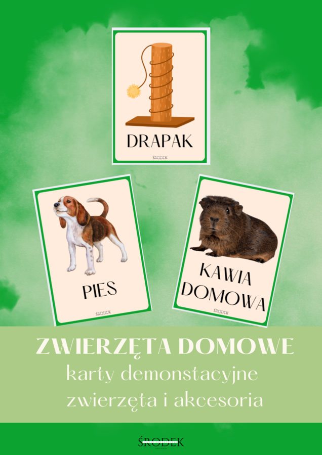 ZWIERZĘTA DOMOWE - karty demonstracyjne