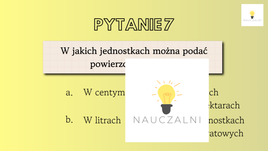 Quiz prezentacja bryły na początek