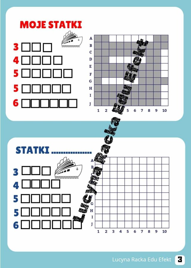 Statki – szablony jęz. polski
