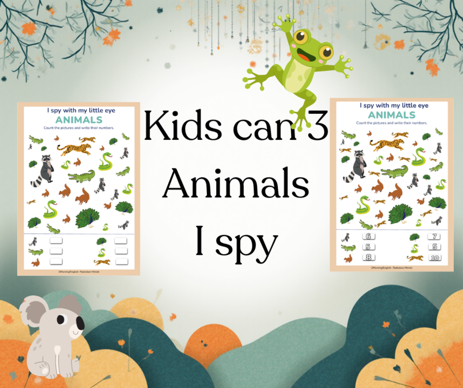 Kids can 3 - Animals - I spy