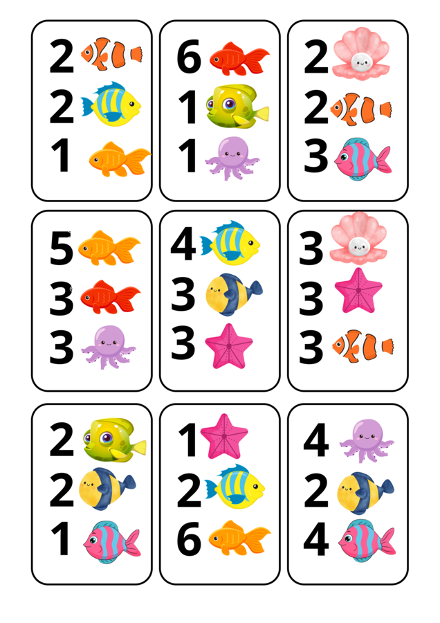 GRA MATEMATYCZNA - podwodny świat