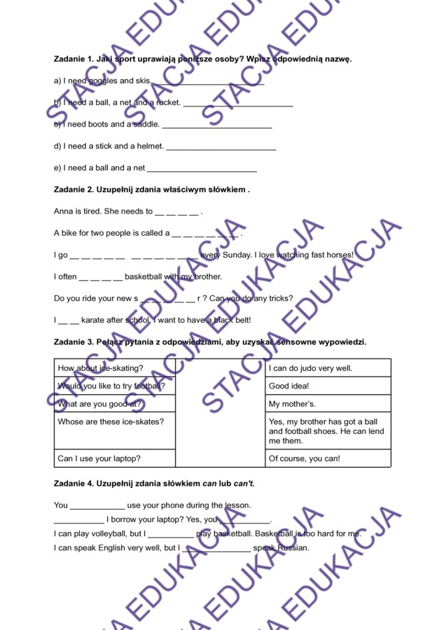 Super Powers 4 Unit 5 – Powtórka do sprawdzianu (z kluczem odpowiedzi!)