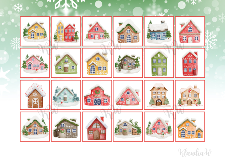Zimowe memory - domki