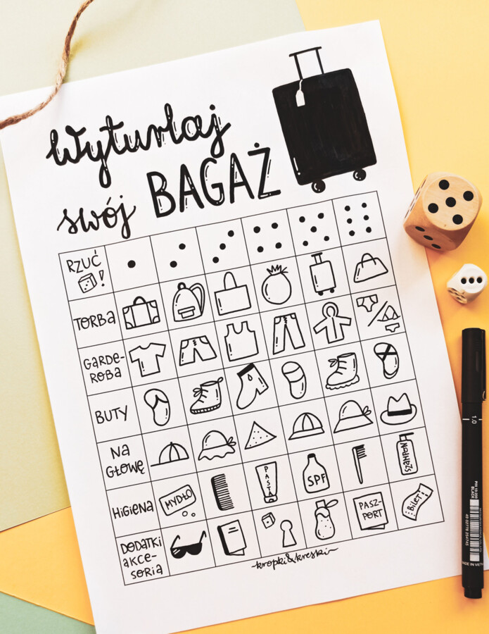 WAKACJE - gra "Wyturlaj swój bagaż"