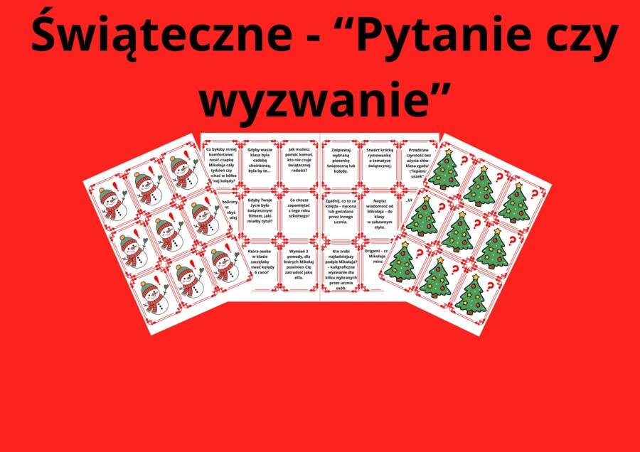 Gra pytanie czy wyzwanie