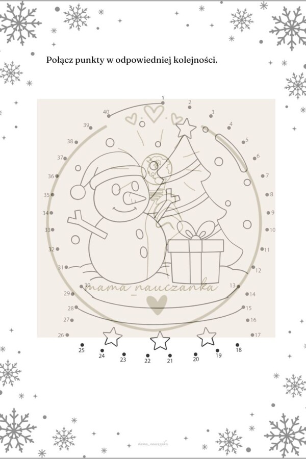 Zimowa książeczka aktywności