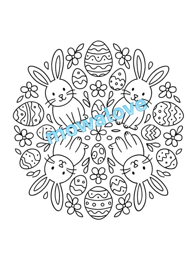 10 mandali WIELKANOC