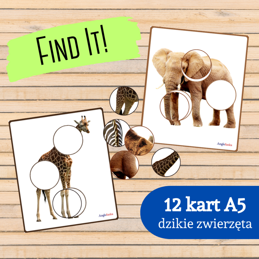 Układanka | Puzzle | Dzikie zwierzęta